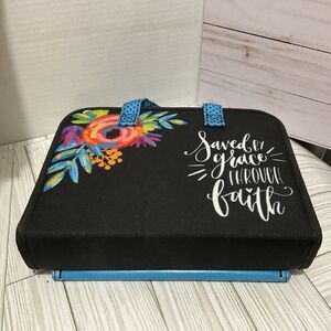 My Creative Bible KJV Text Teal Hardcover 2016 + Bible Bag Cover Inspirational